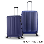 【PANTHEON PLAZA】展示品限量出清 SKY ROVER CRYSTAL 19 24 27吋 璀璨晶鑽 前開式可擴充拉鍊硬殼行李箱 SRI-1808SF 七色可選, , large