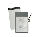 【Green Board】7.2吋磁性電紙板 MT7進階收納組(電紙板x2+手寫筆+皮革夾) MIT雙專利設計 0.5mm超薄軟性電子紙 局部清除手寫板, , large