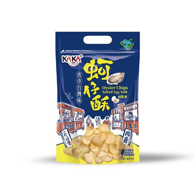 KAKA蚵仔酥-鹹蛋黃-80g