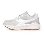 DIADORA迪亞多那 時尚運動女鞋 女運動鞋 休閒鞋 復古 輕量 透氣 保護後跟 反光 散熱 排濕 足弓支撐 黑 灰白, , large