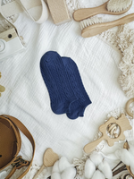 【伸展台】《RUNWAY SOCKS》日系/韓系 糖果襪 22色 雙針筒隱形船襪-『土藍』 數量有限 售完為止, , large