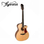 Nightwish NW-N5GC 面單西堤卡雲杉木 木吉他 民謠吉他【敦煌樂器】, , large