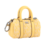 Michael Kors 塗層帆布波士頓包造型吊飾/鑰匙圈/水仙花黃, , large