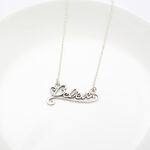 【Angel & Me】相信希望 Believe s925 純銀 項鍊 畢業 生日 週年 畢業 情人節 聖誕節 禮物, , large