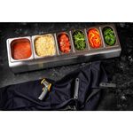 [OONI戶外窯烤爐]食材備料台Pizza Topping Station（備料桌 備料神器 備餐台 沙拉吧 保鮮展示檯 沙拉盒）, , large