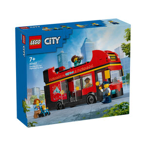 【LEGO樂高】紅色雙層觀光巴士