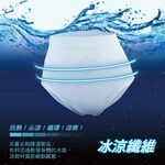 【AREXSPORT台灣製】P028 涼感內褲 中高腰 女內褲 無痕內褲 加大運動內褲 涼感三角內褲 涼爽吸排親膚高彈力, , large