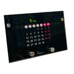 O'day Perpetual Calendar(Cell phone/Pen holder)-Black,Monday Start, , large