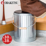 【this-this】日本渡邊金屬｜OBAKETSU 手工製凳子儲物桶 M, , large