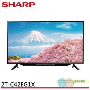 SHARP 42" Smart LCD TV 2T-C42EG1X