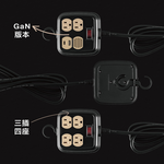 CUBE立方 三插四座 延長線(4AC), 木質杏 AX-C0413-17, large