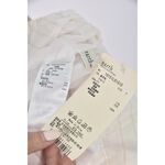 (M) earth music ecology質感條紋白色短裙二手衣, , large
