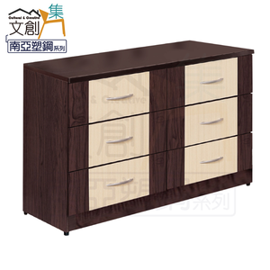 【文創集 】 杜亞 環保4.1尺南亞塑鋼六斗櫃/收納櫃(客約商品)