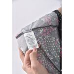 (S) net花紋黑色洋裝二手衣, , large