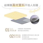 台灣製【藤原傢俬】極致灰正三線防螨抗菌乳膠硬式獨立筒床墊-適中偏硬, , large