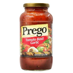 Prego Tomato Basil  Garlic pasta sauce