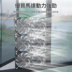 空氣循環12cm機箱風扇-4風扇+8金屬網罩+調速器+配件+螺絲, , large