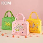 【KOM】信誼聯名 台灣製316幼兒園指定不鏽鋼兒童隔熱碗三入套組/附湯匙/附餐袋 多款任選, , large