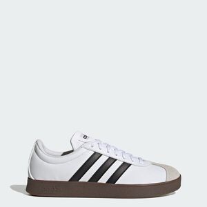 Kixpress-Adidas 愛迪達 VL Court Base 女 運動休閒鞋 舒適 白 黑 [ID3714]