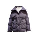 TOORDER灰色翻領羽絨服, , large
