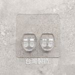 [熊好貼國際] 兩勾(8×8cm完美比例) 替換用 凹凸不平整老舊牆面（選超黏)平整光滑牆面（選重覆) 無痕掛勾掛鉤, , large