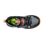 DIADORA迪亞多那 戶外大童越野鞋 童運動鞋 童鞋 寬楦 反光 透氣 保護後跟 足弓支撐 健康鞋墊 止滑 黑 灰綠, , large