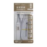 BOSS 1開4插2P高溫斷電延長線3米, , large