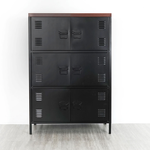 【Homelike】喜家居工業風鋼製六門置物櫃(1806), , large