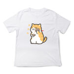 JZ TEE Shiba Inu & Cat - You're the Best Graphic Tee, , large