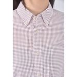 (S) uniqlo質感棉質純棉白色襯衫上衣二手衣, , large