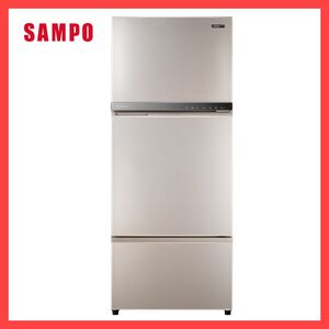 聲寶SR-F61DV(Y7)變頻Nano-Ti三門冰箱605L
