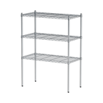 【Y HOUSE】90x45x120cm Lightweight Three-layer Iron Rack Iron Rack Shelf-Electroplating, , large