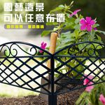 金德恩 GS MALL 台灣製造 一組4入 仿鐵線型籬笆 隨機色 園藝籬笆 裝飾籬笆 庭院籬笆 圍籬 農場圍籬 造景圍籬 園藝, , large