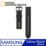 National Geographic Smart Galaxy Watch Strap Silicone Watch Strap Applicable to Galaxy Watch 20mm - Mountain Black , , large
