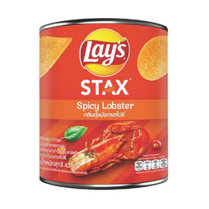 LAYS Stax 泰式嗆辣龍蝦口味罐裝薯片 42g【Mia C'bon Only】