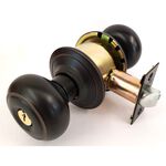 喇叭鎖 加安牌 古銅 古紅銅CGX700 房間鎖 裝置距離60mm, , large