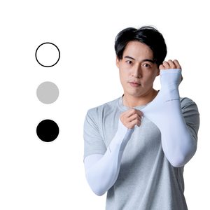 NAMATETSU Boy's UV Sleeves with Anti-slip Silicone palm black