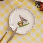 【SOLO歐洲家居】LCW Home 土耳其製 19cm 可愛蛋籃兔子圓盤 餐盤 蛋糕盤 甜點盤 點心盤, , large