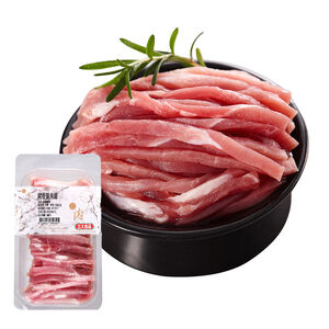 【台灣豬】立大食品冷凍豬後腿肉絲(每盒約250克)