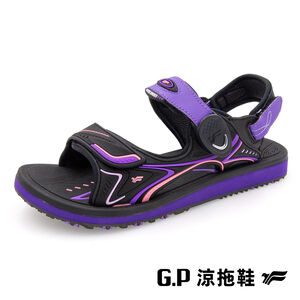 G.P 高彈力舒適兩用涼拖鞋 G3832W<紫色-35>