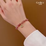 【Gulicc 】古莉可 手鍊 草莓晶招財手鍊, , large