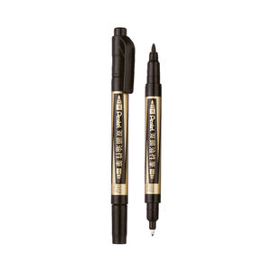 PENTEL 雙頭油性筆-黑色