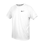 NIKE ESSENTIAL 成人男性短袖防曬衣 健身 訓練 跑步 戶外 運動 吸汗 乾爽 透氣 彈性 黑 灰 白 紅, , large