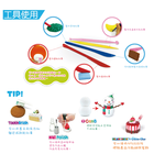 【韓國AMOS】4色迷你主題超輕黏土6入組, , large