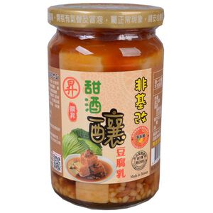 正昇-非基改甜酒釀豆腐乳370g
