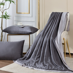 【Betrise】Starry Night Gray/Gray | C Energy Series 60-count 100% Pure Tencel Light-Quenched Graphene Quilt/Four Seasons Quilt 5X6.5 feet per set (with 2 free pillowcases of the same style), , large