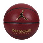NIKE JORDAN DIAMOND OUTDOOR 8P 7號球 標準籃球 比賽 訓練 運動 耐用 彈性 耐磨 琥珀, , large