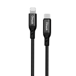 【amuok】MFI認證PD快充線 Type-C to Lightning 120公分(3A)(黑), , large