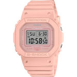 CASIO 卡西歐 G-SHOCK 珊瑚粉橘方形女錶 GMD-S5600BA-4, , large