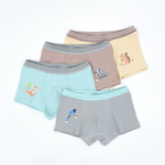 minihope歡樂森林男童四角褲(4件組)XS, , large